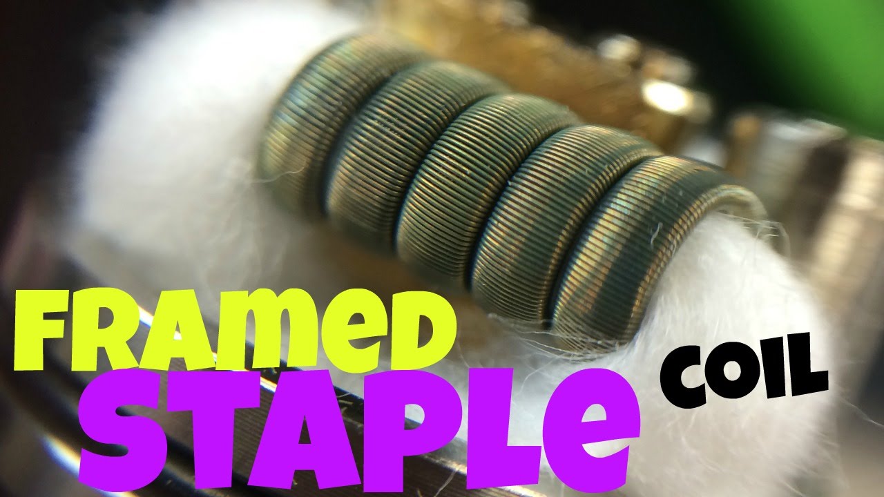 Cloud Chasing How To: Framed Staple Coil Build Tutorial