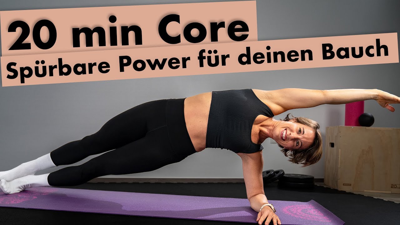 Bauch & Core in Form – 20 Minuten Workout für eine starke Mitte