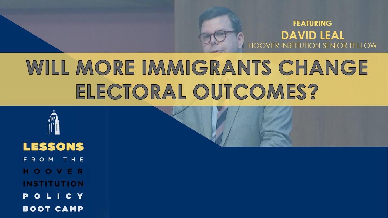 Will More Immigrants Change Electoral Outcomes? (Lessons from Hoover Boot Camp) | Chap 1