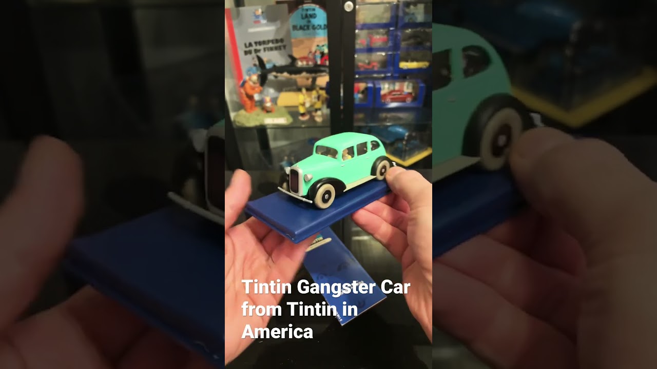 Tintin Gangster Car from Tintin in America