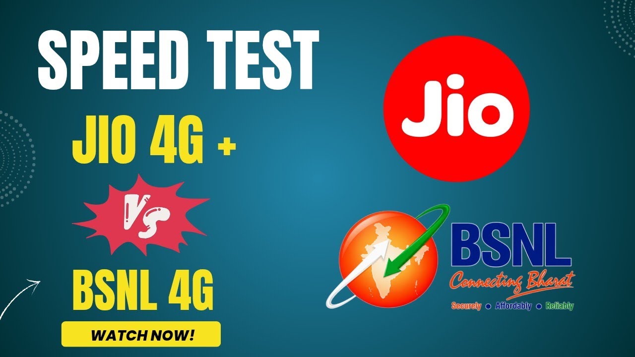 BSNL 4G v/s Jio 4G+ speed test (2026) 700mhz vs 2300 MHz band 
