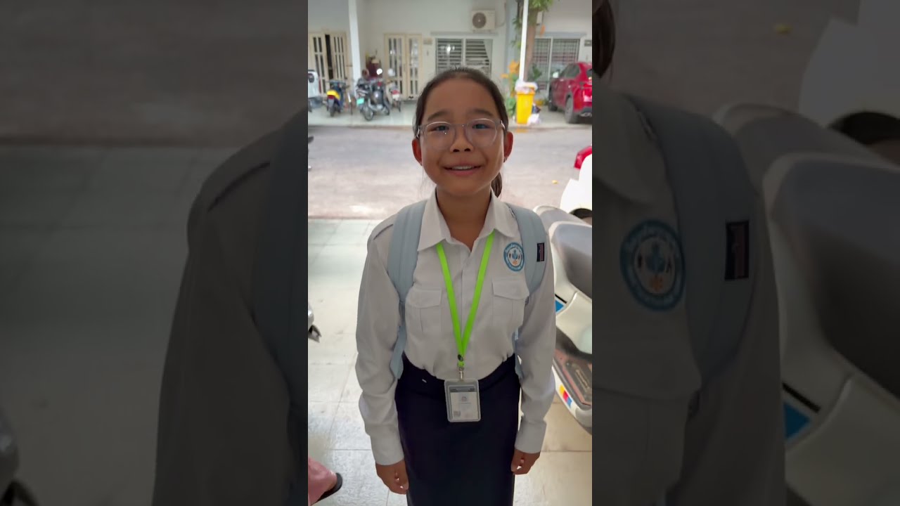 ថ្ងៃចូលឆ្នាំចិន តែកូនពៅទៅរៀនធម្មតា 🥳​ | Chinese New Year Family Vlog 🏡🧧✨