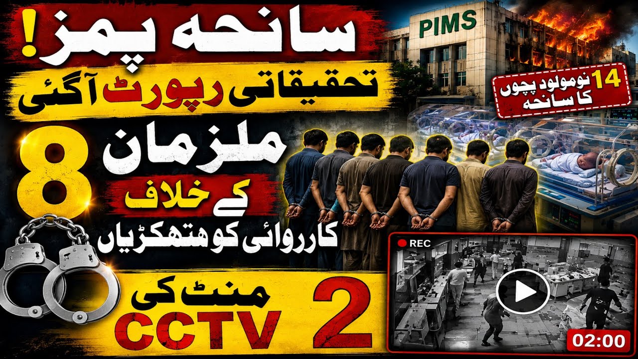 PIMS Tragedy: 14 Newborn Babies | 8 Suspects Handcuffed | 2-Minute CCTV Video Reveals Shocking