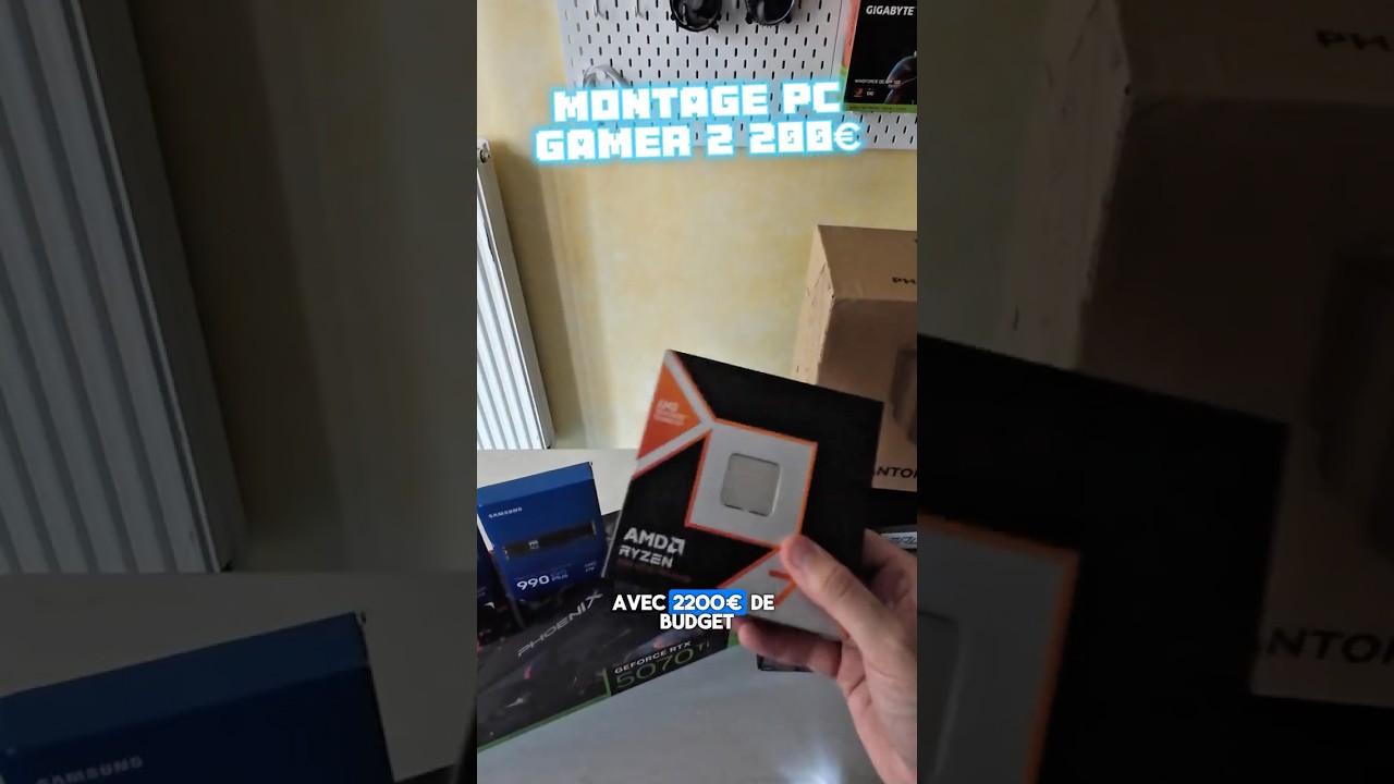 POV : Montage PC 2250&euro; Be quiet! &ndash; RTX 5070 Ti et Ryzen 7 9800X3D
