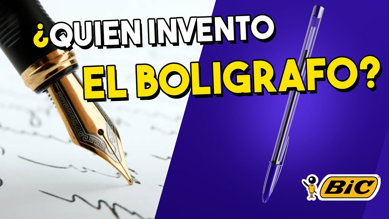 Historia de la pluma de escribir | &iquest;Qui&eacute;n invent&oacute; el bol&iacute;grafo?