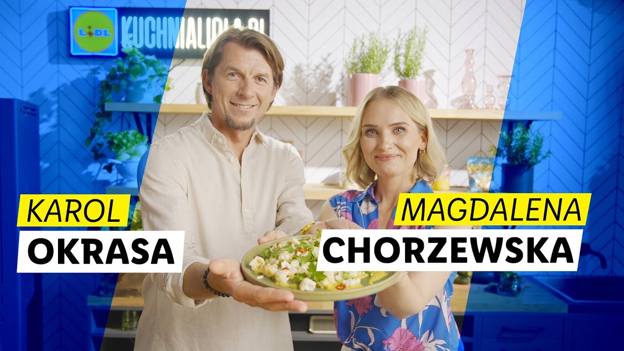 Magdalena Chorzewska i Karol Okrasa o BALANSIE w życiu i kuchni 🤍 | Kuchnia Lidla