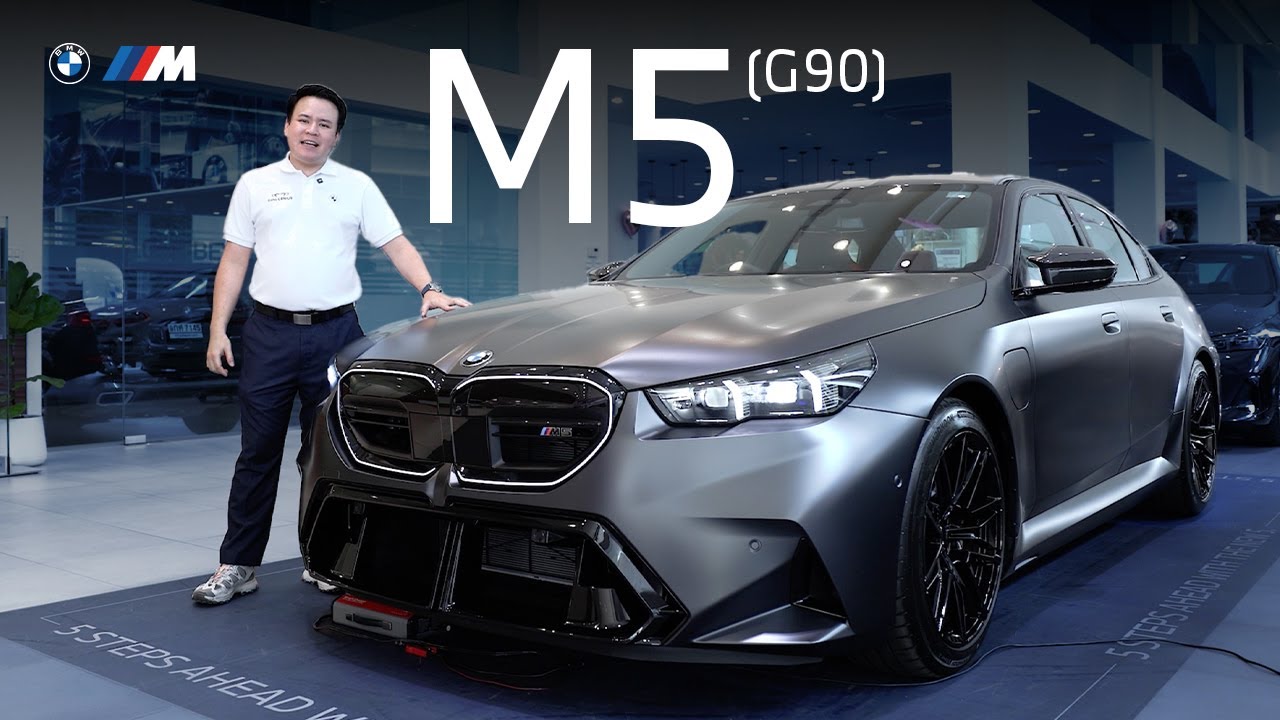BMW M5 G90 สปอร์ต เร้าใจ จากขุมพลัง M Hybrid | พี BMW Genius