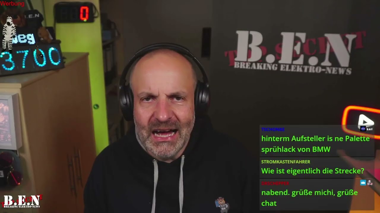 Twitch Konserve 12.04.26 B.E.N sabbelt Elektromobilit&auml;t und die 