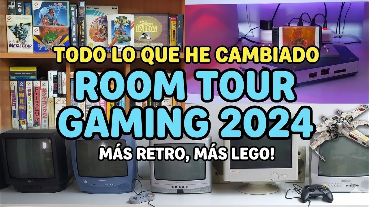 Retro Games Room Tour