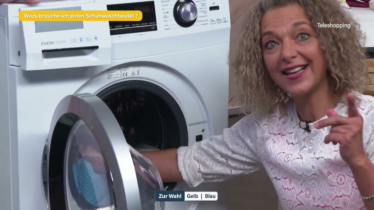 👟 Wie funktioniert ein Schuhwaschbeutel? | Schuhe in der Waschmaschine waschen
