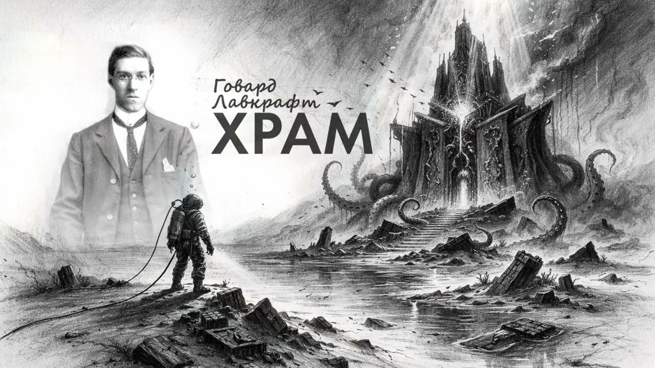 Говард Філіпс Лавкрафт - ХРАМ. Аудіокниги українською.