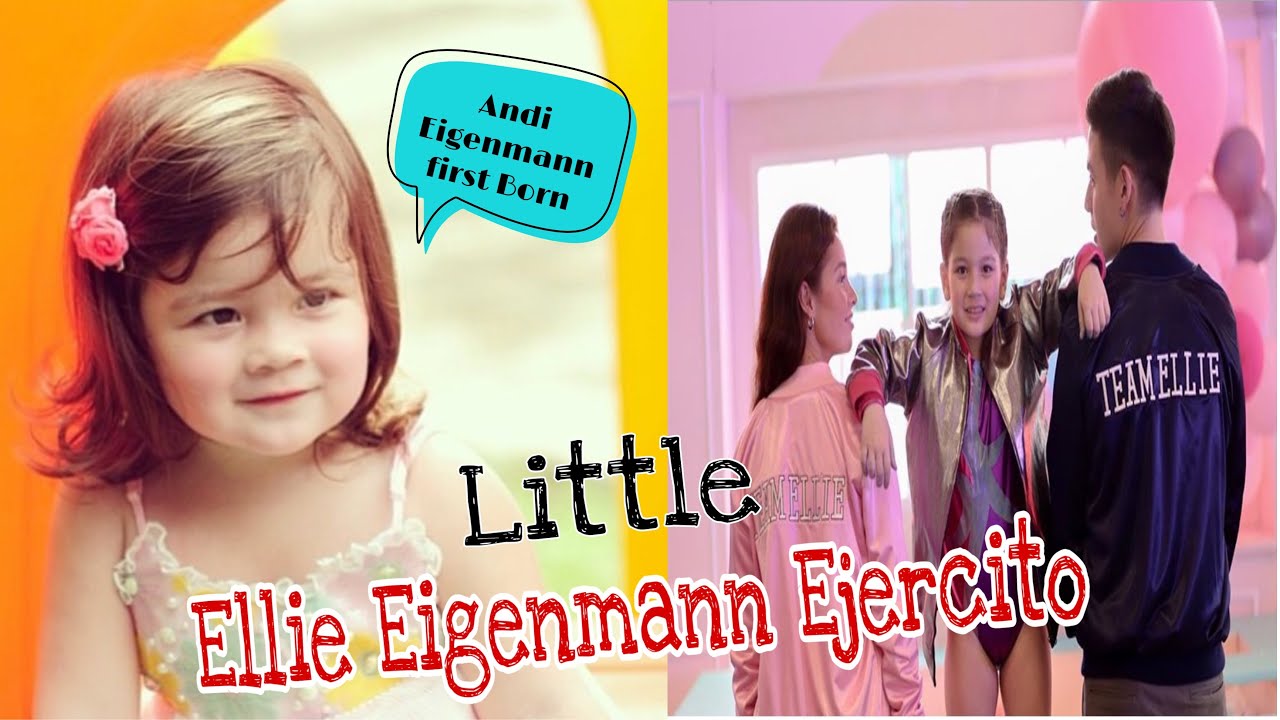 Ellie Eigenmann When she was a Little Girl | Anak ni Andi Eigenmann at Jake Ejercito
