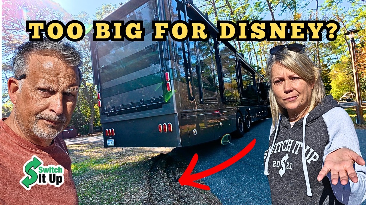 Is Fort Wilderness Impossible for Big Rigs? (77FT RV Test)