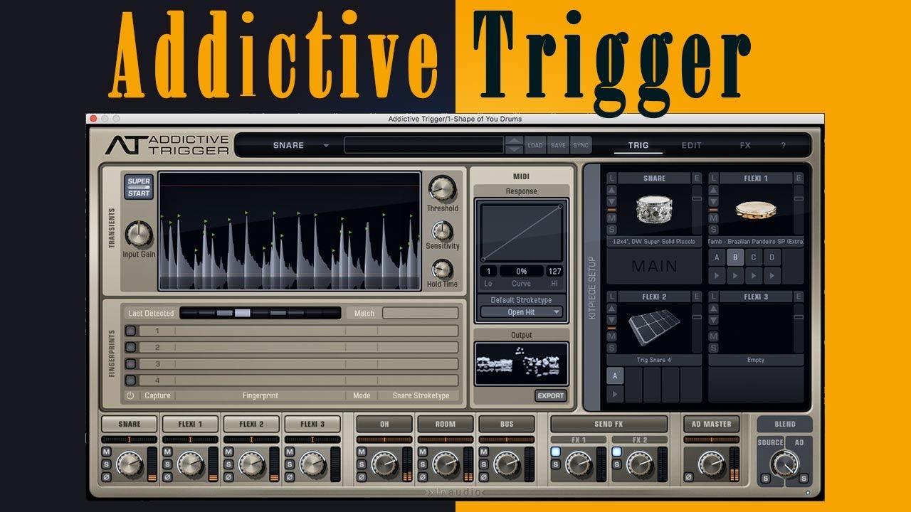 XLN Audio ADDICTIVE TRIGGER Full download win - mac