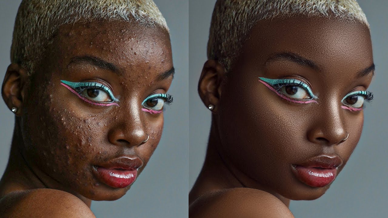 High-End Skin Retouching in 10 Minutes For Beginners | Frequency Separation Photoshop Tutorial