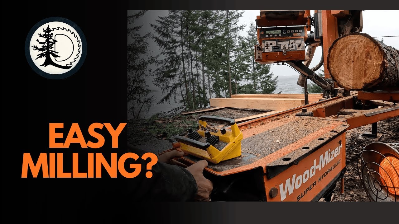 How my wireless Wood-Mizer Sawmill makes it easy.