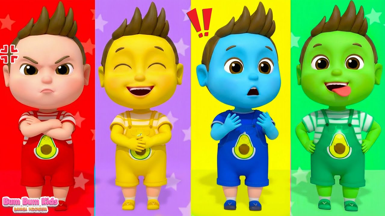 Pria Muffin - Di Mana Bayi Kandungku? - Bayi Berwarna | Lagu Anak - Bum Bum Kids Bahasa Indonesia