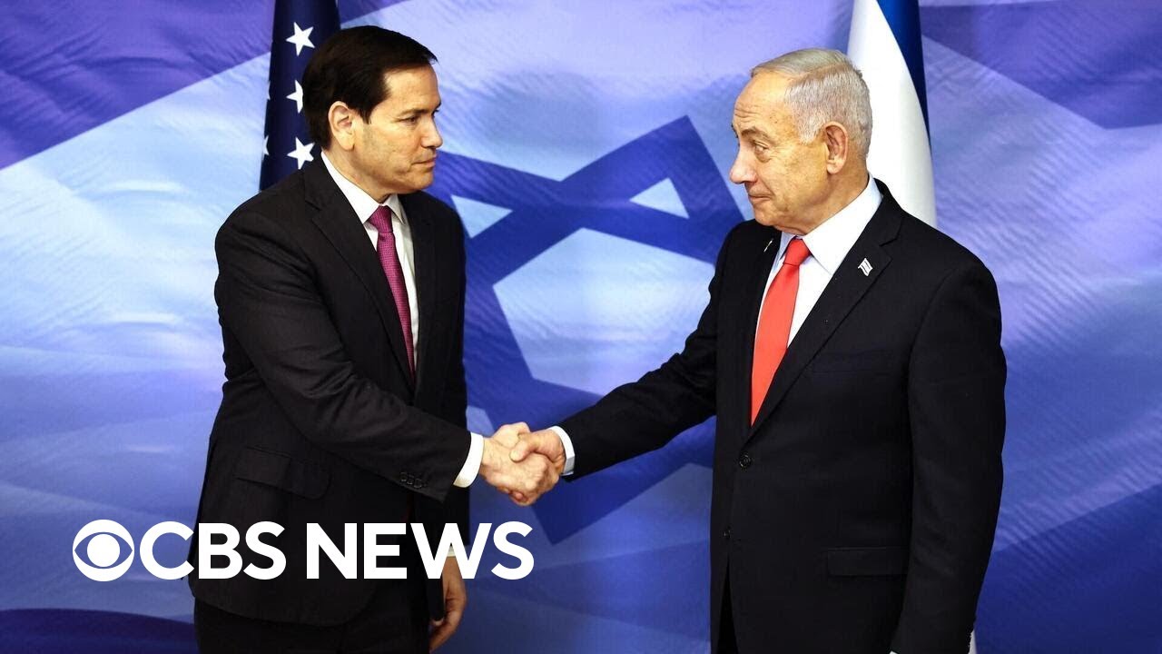 Latest on Israel-Gaza ceasefire as Rubio visits