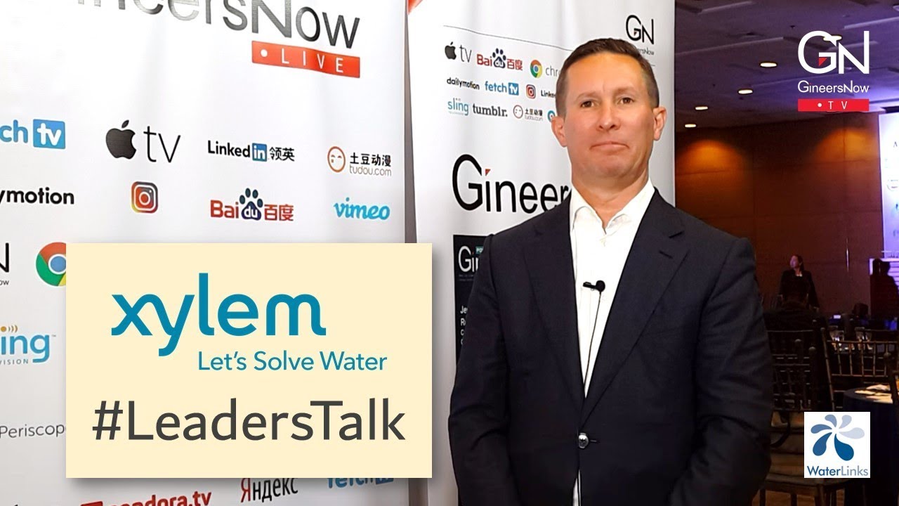 #LeadersTalk with the President & CEO of Xylem, Patrick Decker