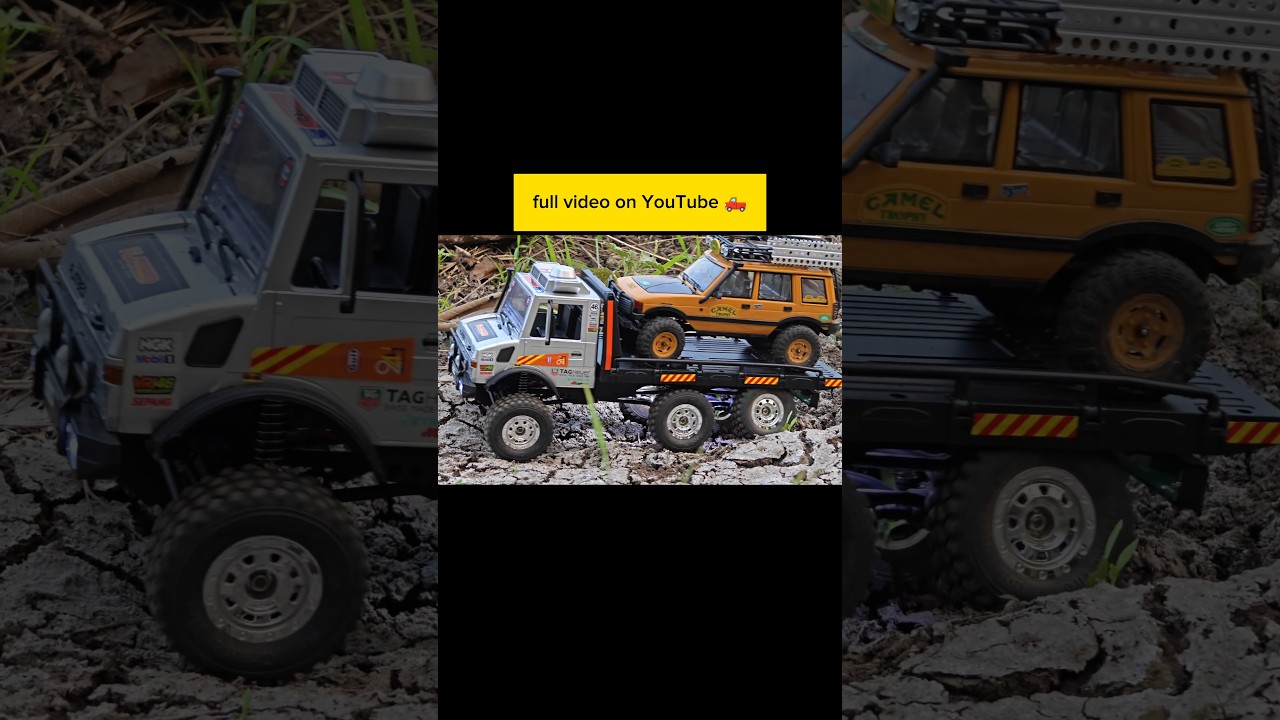 1/16 RC Truck Heavy Load Test 💪 Off-Road Challenge #rc #rctruck #rccar #offroad #4x4 #rccrawler