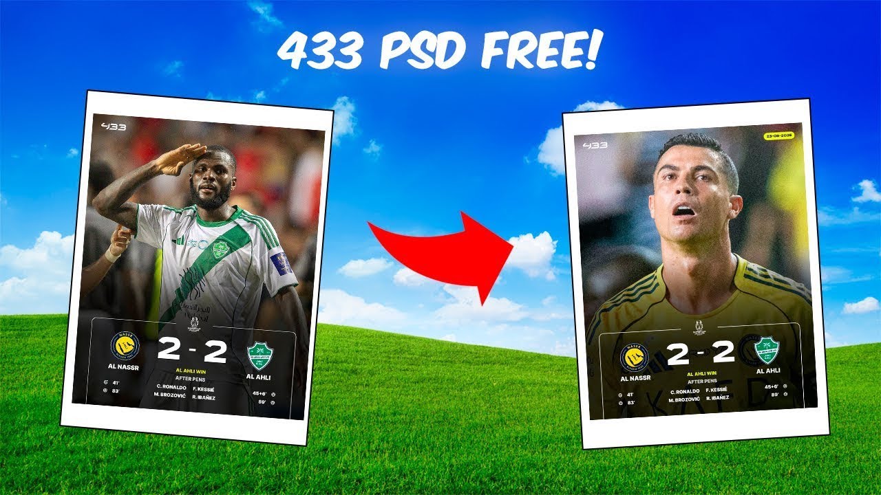 Free PSD 💥 | 433 Design 🟡 | Tutorial (2026 Full-Time UPDATED)