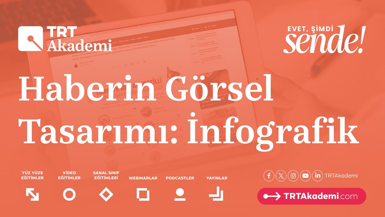 TRT Akademi | Haberin Görsel Tasarımı: İnfografik Eğitimi