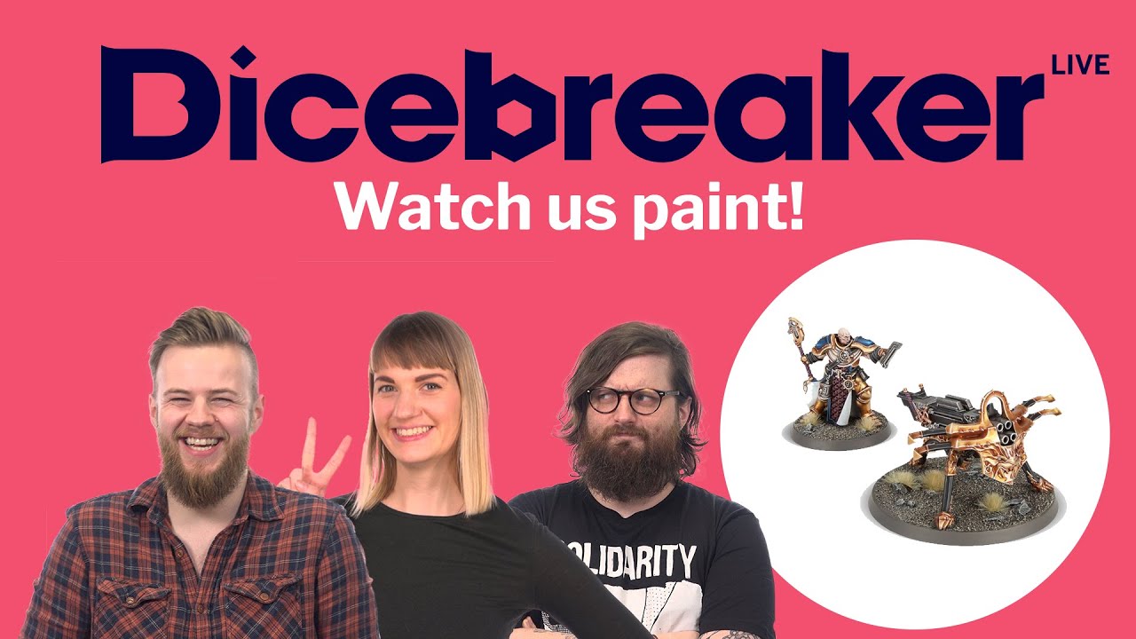 Let's Paint miniatures LIVE - Chilled painting stream for a rainy Thursday