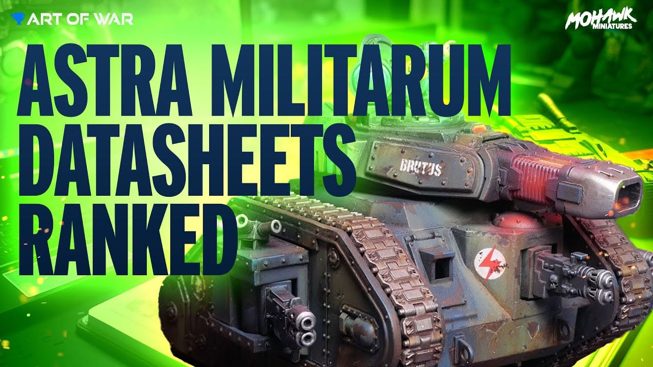 Ranking Every Unit in Codex Astra Militarum! Datasheet Tier List Warhammer 40k