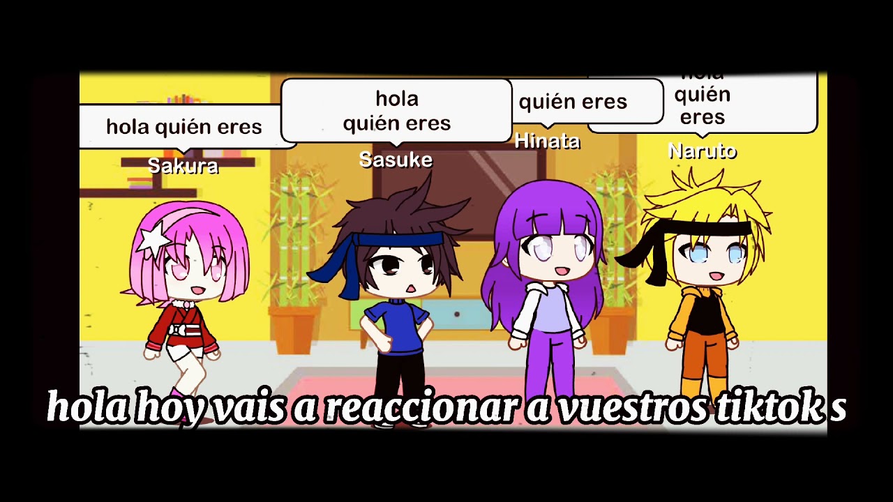 El equipo 7 hinata reaccionan a sus shisp