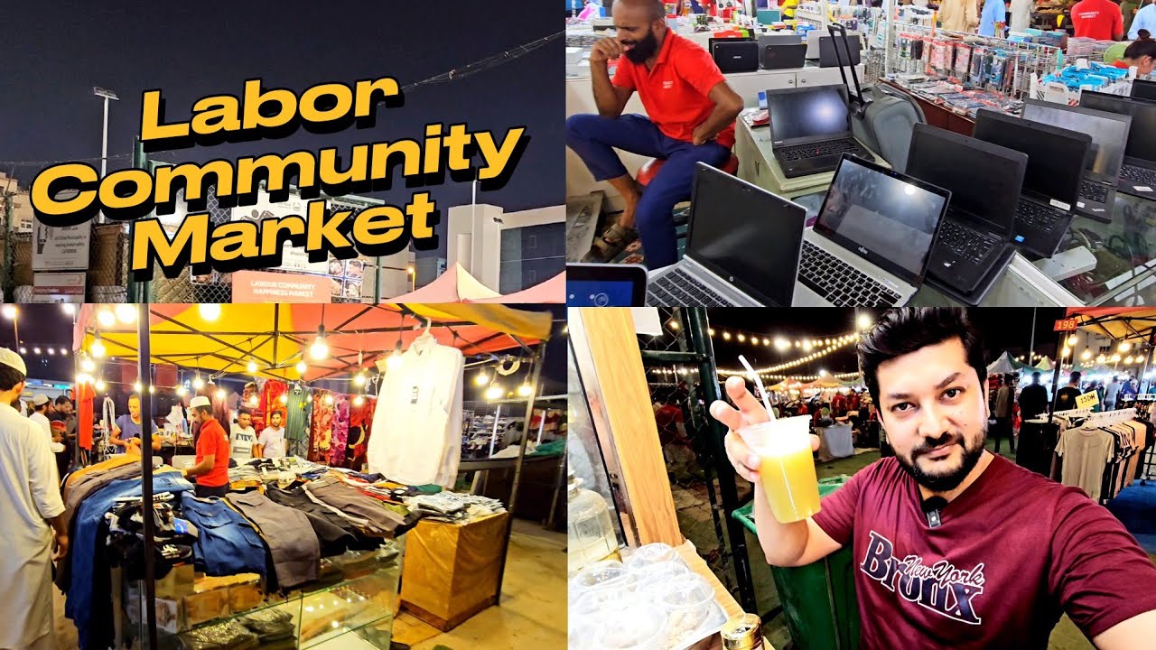 Labor Community Market Al Qouz Dubai || Cheapest Bengali Market Dubai  🇦🇪  [4K]