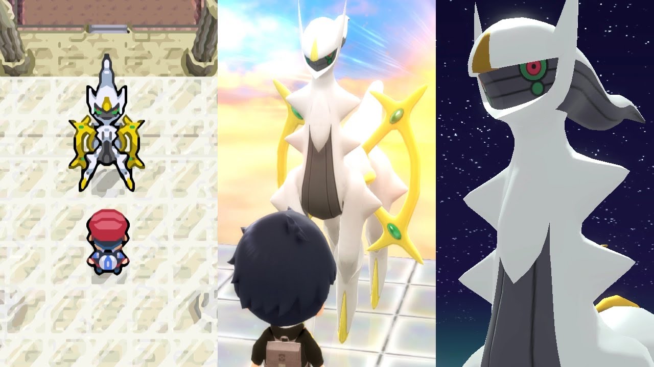 Evolution of Arceus Battles (2006-2022)