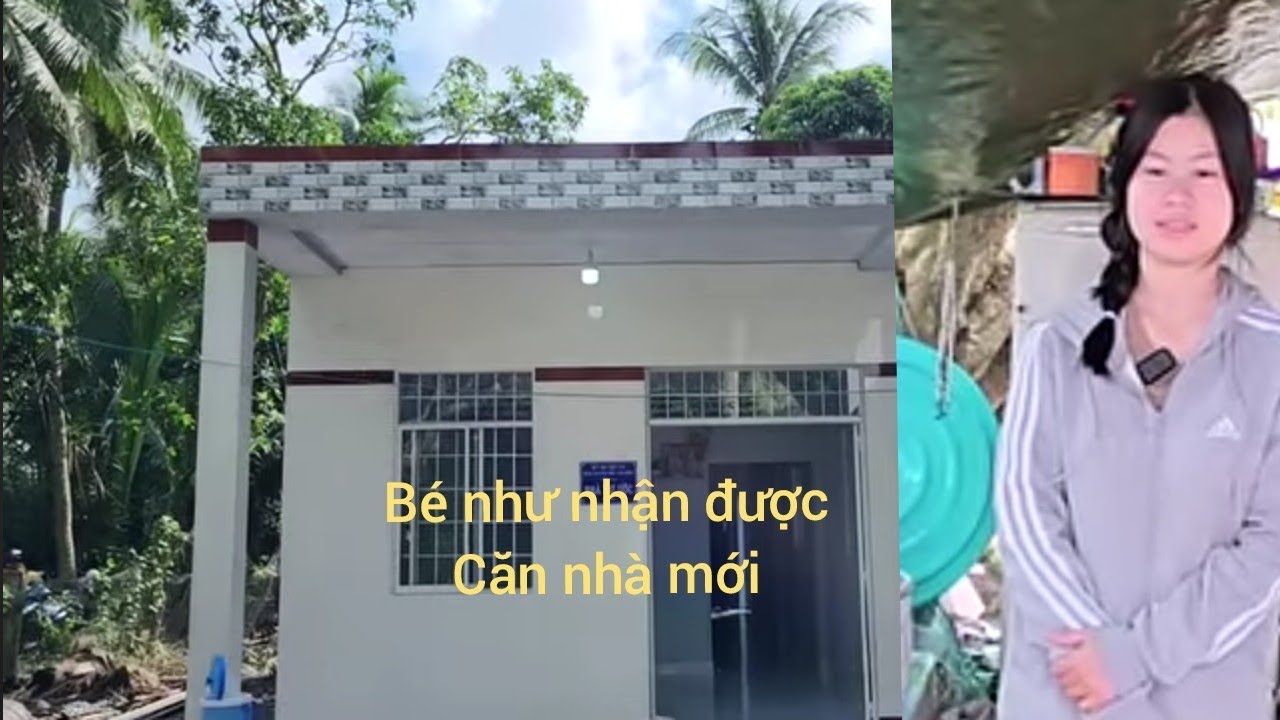chân bị bang giao  căn nha cho  2 bà cháu bé như ở  soc trăng