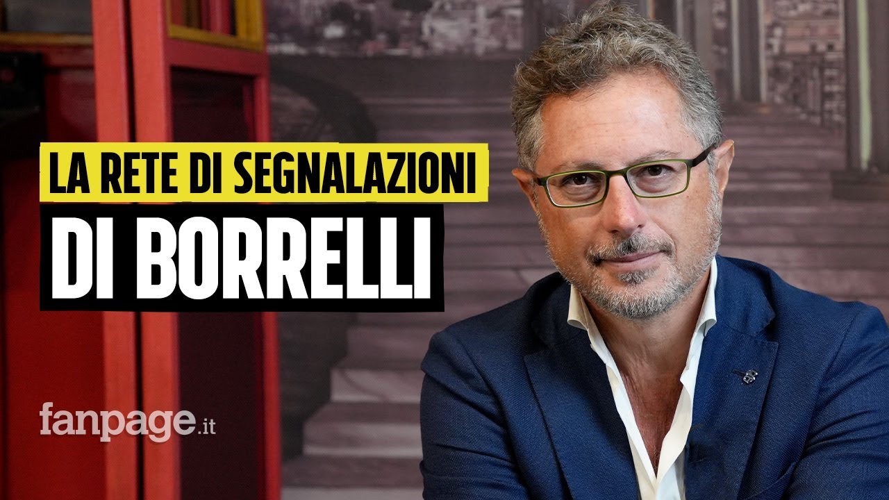La rete di segnalazioni di Francesco Emilio Borrelli: 