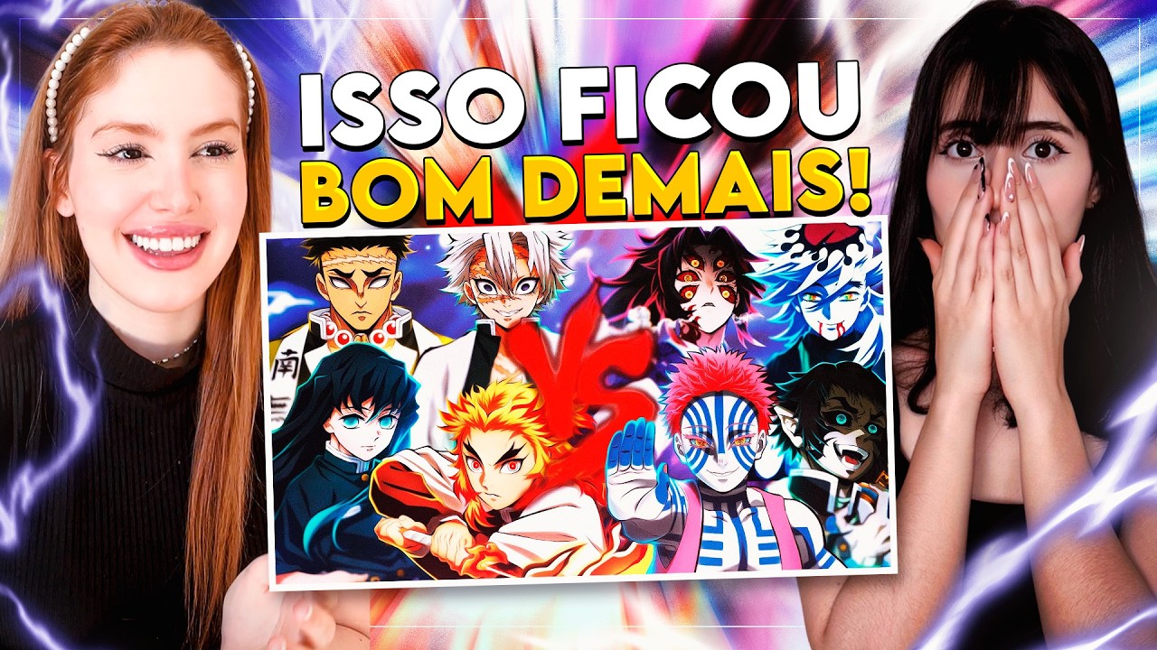 REACT | Luas Superiores VS. Hashiras | Combate de Rimas (Yondax) | CR Reacts