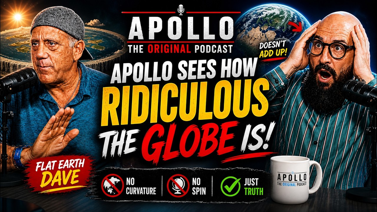 ApolloTheOriginalPodcast   with Flat Earth Dave. LIVE in Las Vegas