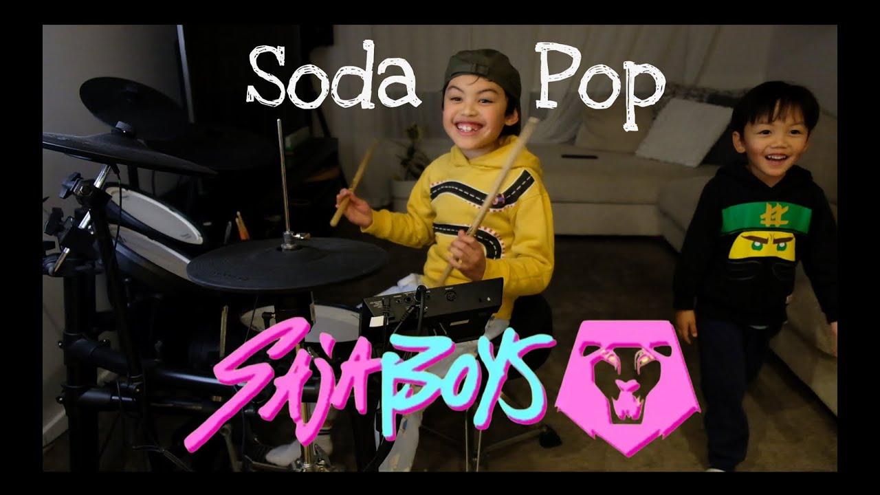 Soda Pop drum cover by 8 year old drummer | KPop Demon Hunters
