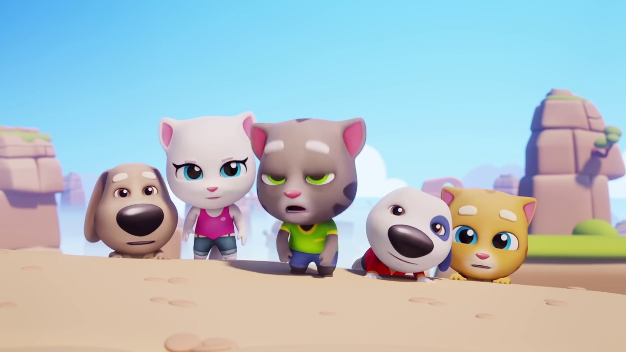 🔥 Wingsuit Flying in Talking Tom Gold Run (Official Gameplay)