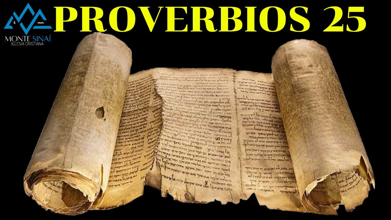 EXPLICACIÓN DE PROVERBIOS CAPÍTULO 25 | OSCAR RIVERA