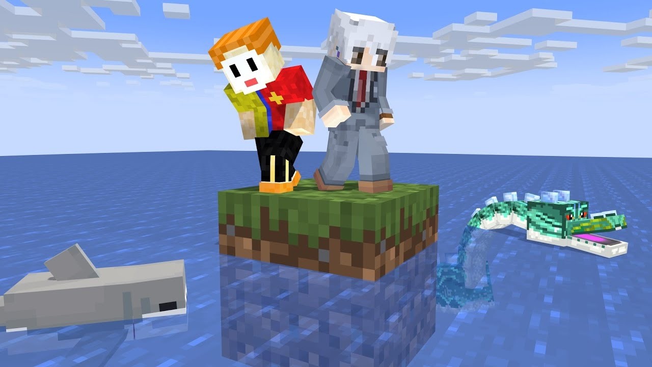 【マイクラ】水面が上昇！？絶望の海から脱出できるのか？【ゆっくり実況】