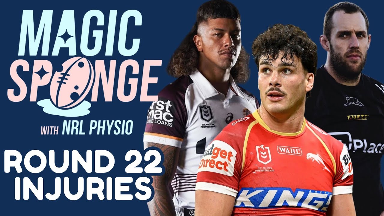 The Magic Sponge Podcast - NRL Round 22 injuries + vibes for last SuperCoach trade, Turbo time?