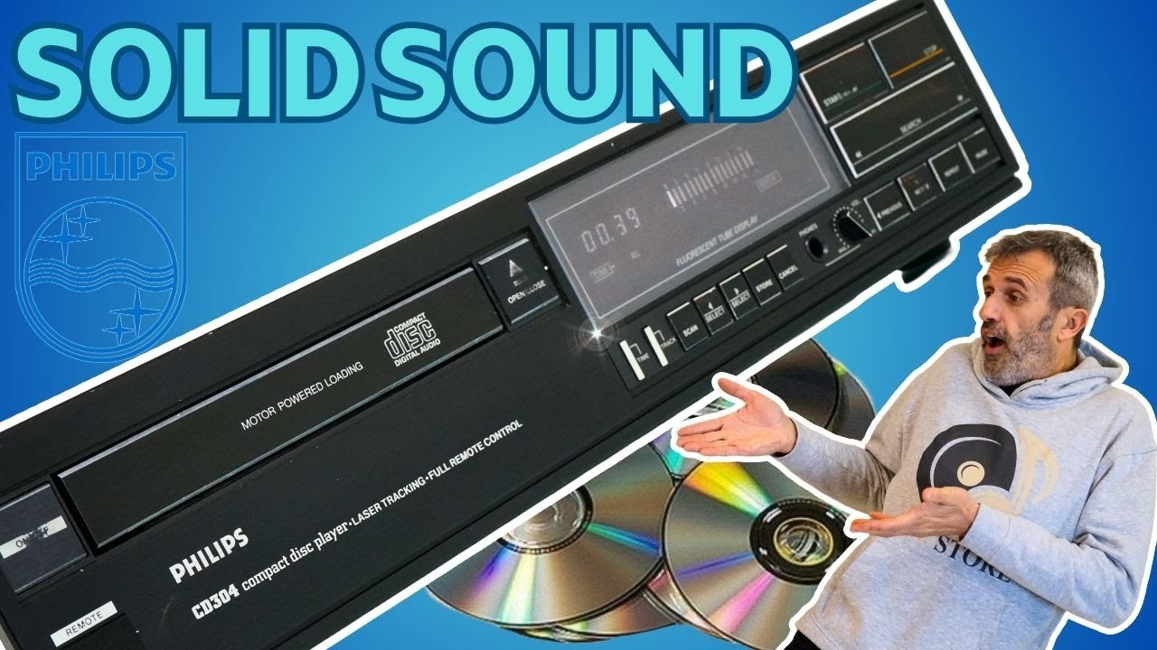 Philips CD 304 - Il lettore CD vintage che fa tremare i moderni! - RECENSIONE / REVIEW