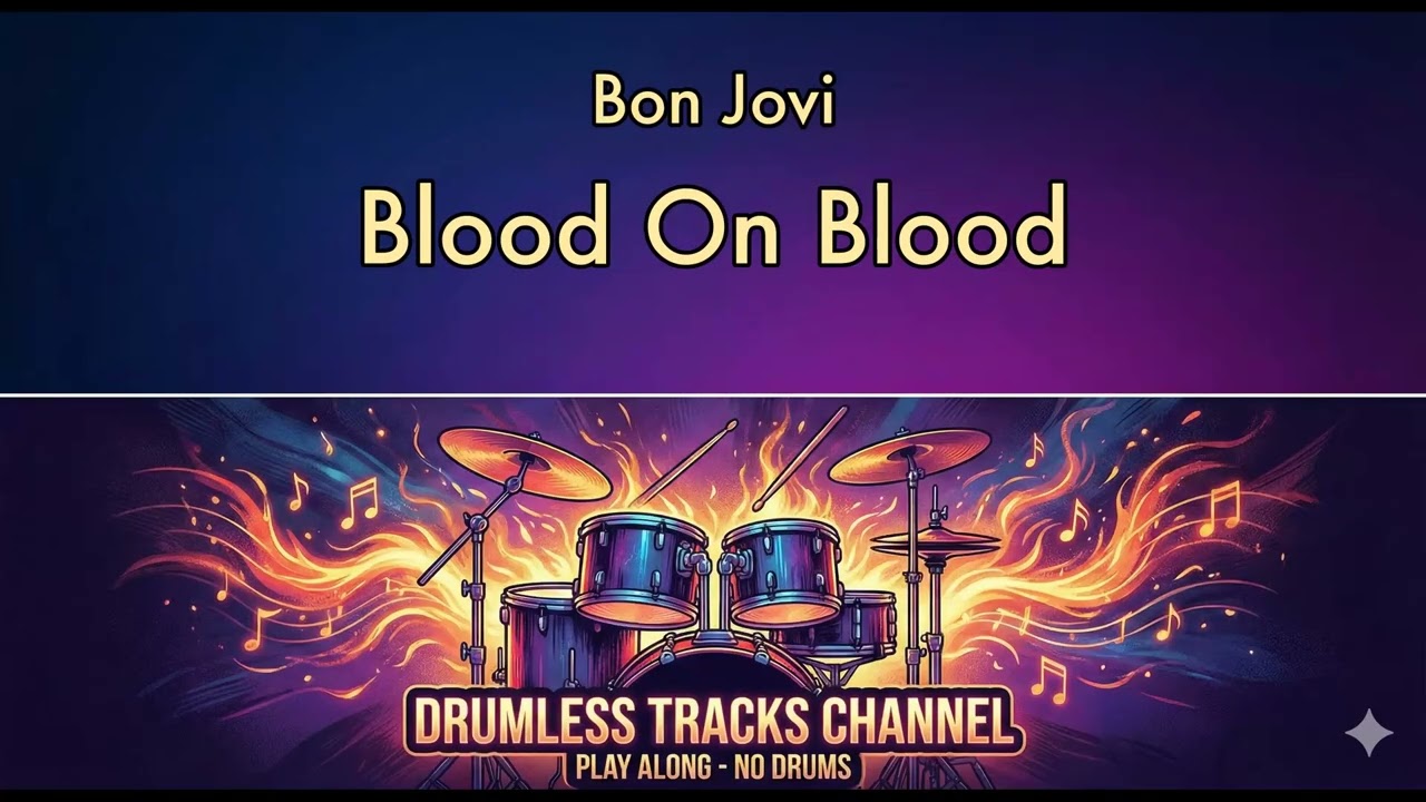Bon Jovi - Blood On Blood - Drumless