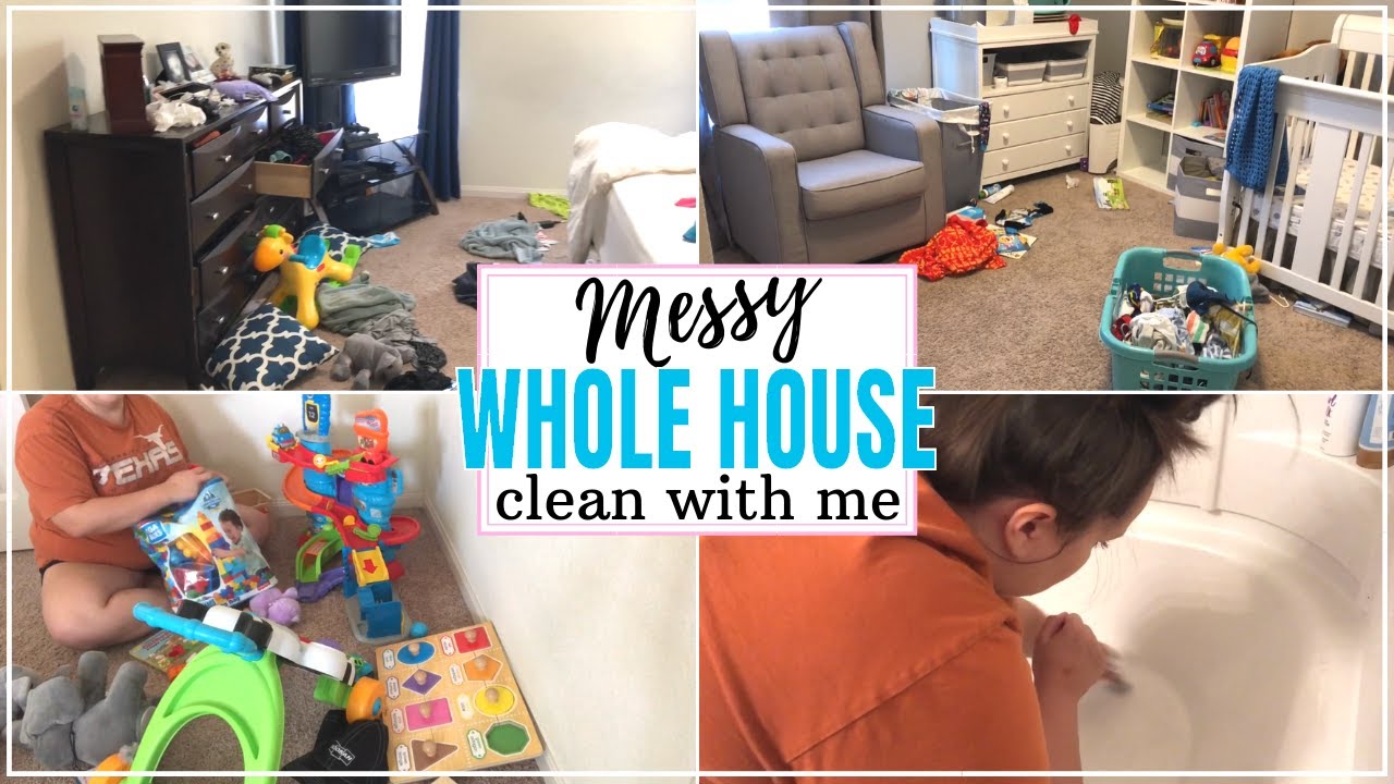 END OF SUMMER COMPLETE DISASTER WHOLE HOUSE SPEED CLEAN / EXTREME Cleaning Motivation