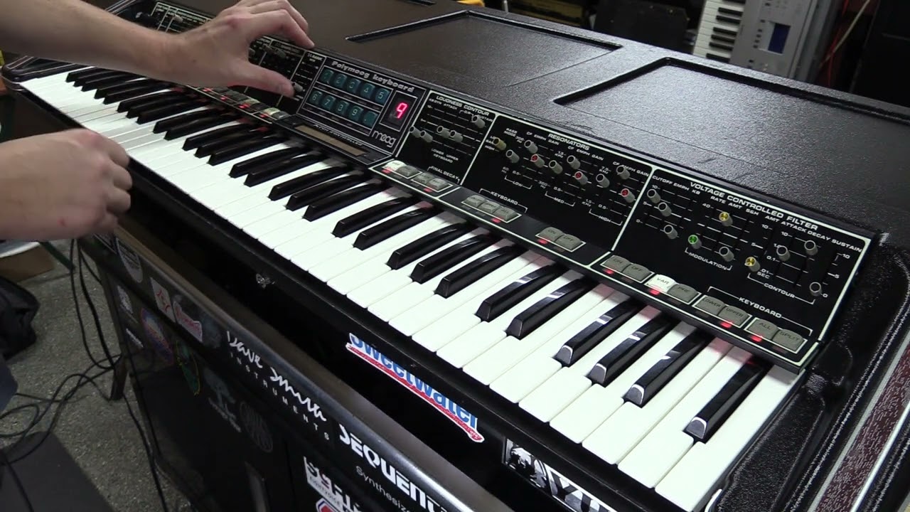 Michael McInnis Polymoog Restoration (by synthpro)