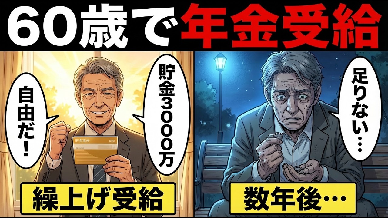 【漫画】60歳で早期退職し、年金を受給した男の末路が悲惨すぎた...