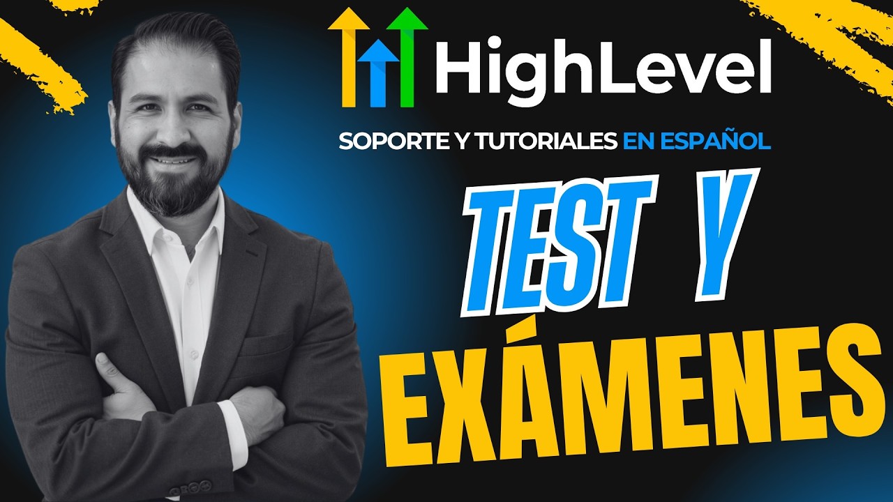 Go High Level: Cómo crear TEST y EXÁMENES profesionales (Paso a Paso)