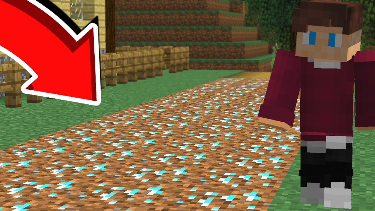Откуда здесь эта алмазная земля в Майнкрафте?! | #minecraft