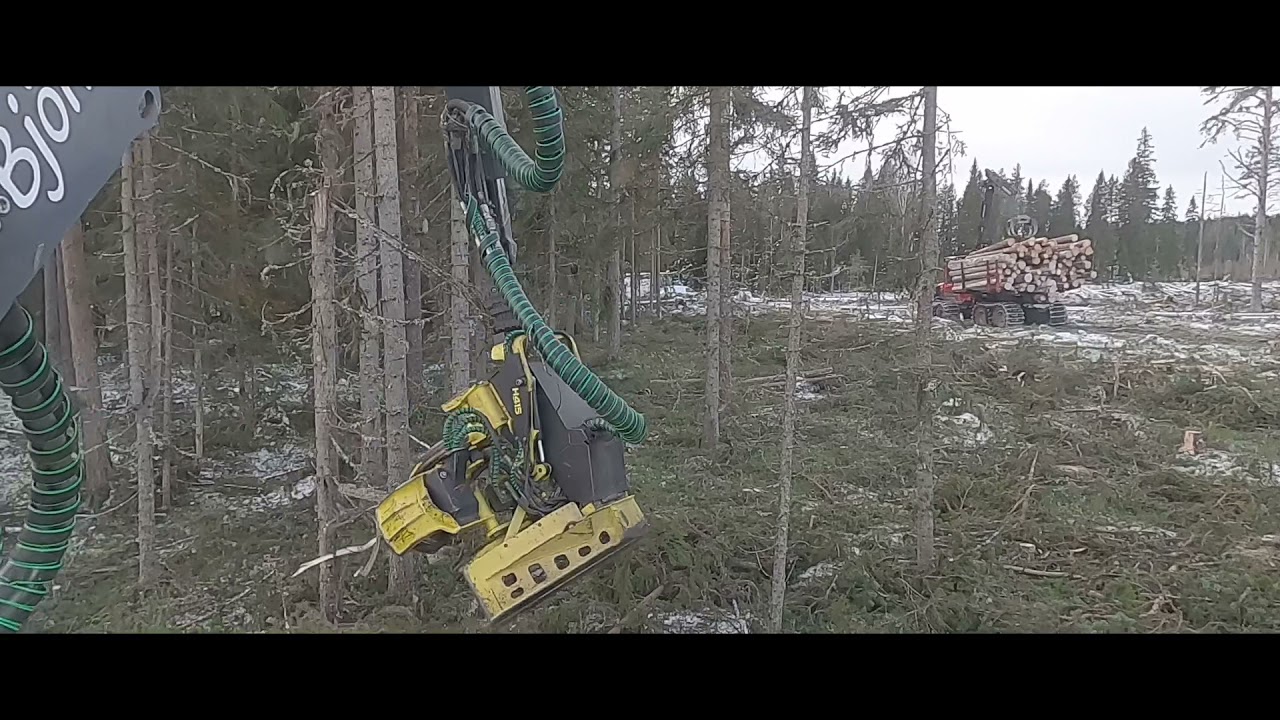 Föryngringsavverkning John Deere 1470G