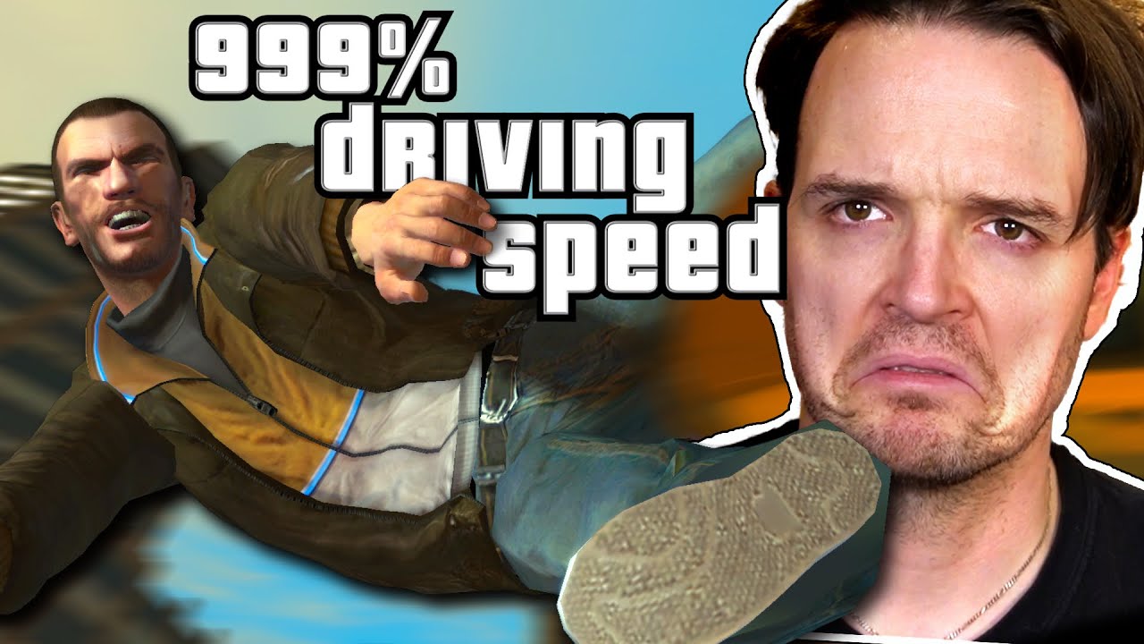 I finished EIGHT MISSIONS in GTA 4 with 999% speed traffic | Tom Walker