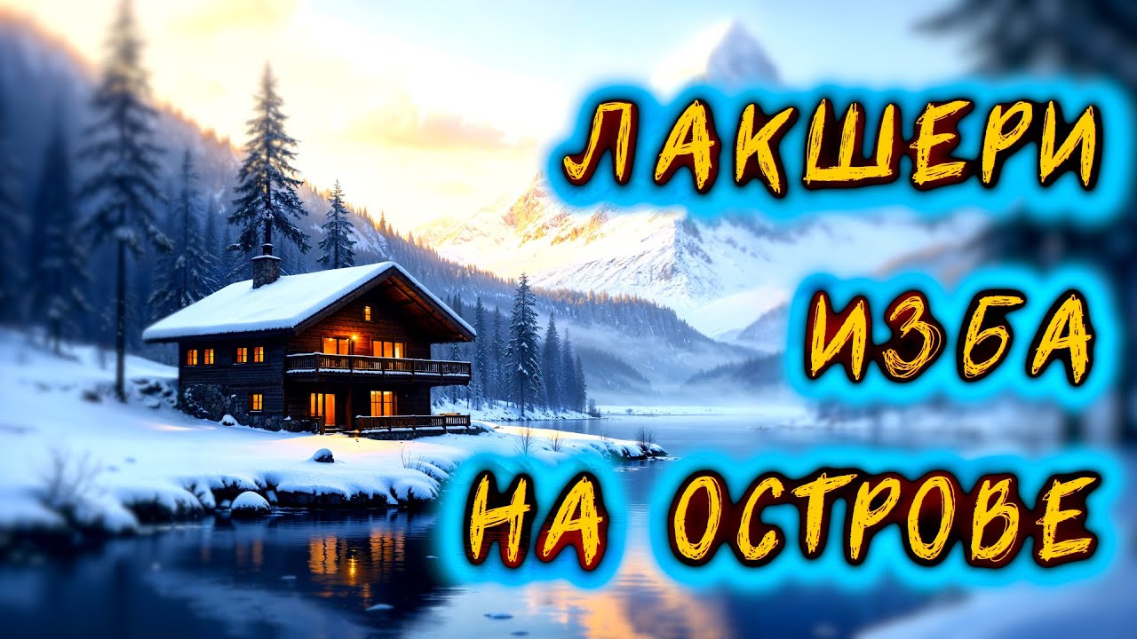 Изба Мечты на диком острове!